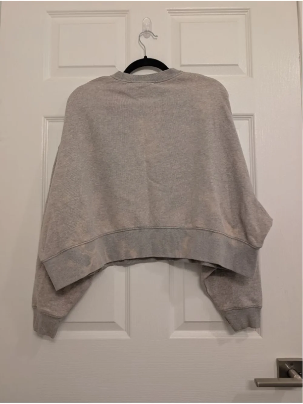 Nike Women's Oversized Crewneck Phoenix Fleece Cropped Sweatshirt M
